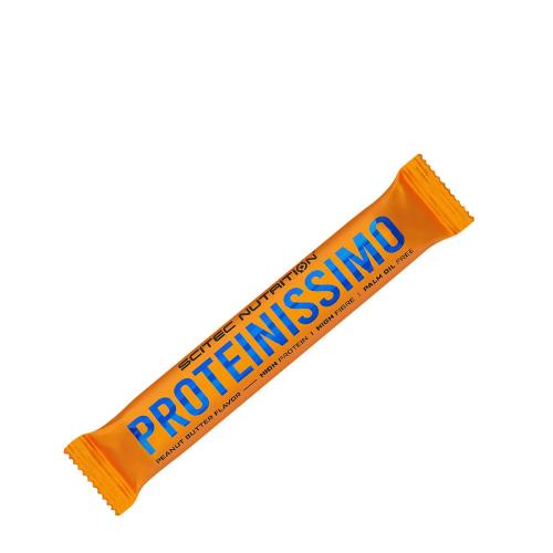 Scitec Nutrition Proteinissimo - Proteínová tyčinka - Proteinissimo - Protein Bar (50 g, Arašidové maslo)