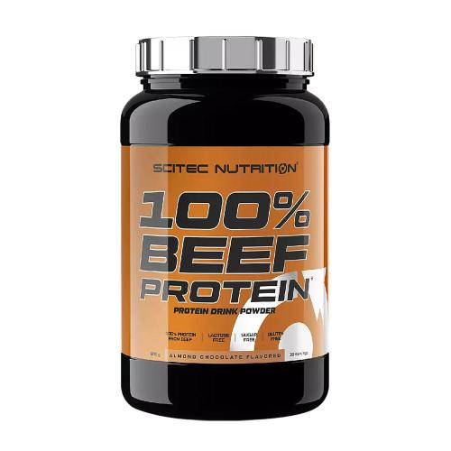 Scitec Nutrition 100% hovädzí proteín - 100% Beef Protein (900 g, Mandle a čokoláda)