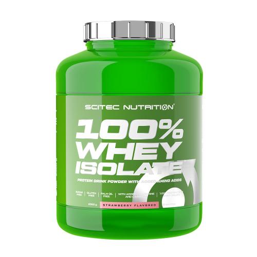 Scitec Nutrition 100% srvátkový izolát - 100% Whey Isolate (2000 g, Jahoda)