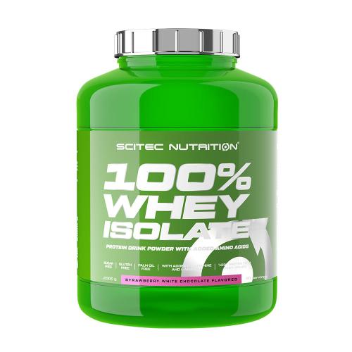 Scitec Nutrition 100% srvátkový izolát - 100% Whey Isolate (2000 g, Jahodová biela čokoláda)