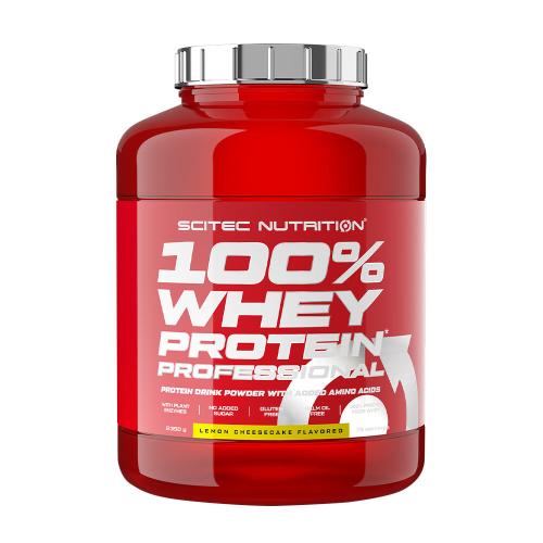 Scitec Nutrition 100% srvátkový proteín Professional - 100% Whey Protein Professional (2350 g, Citrónový tvarohový koláč )