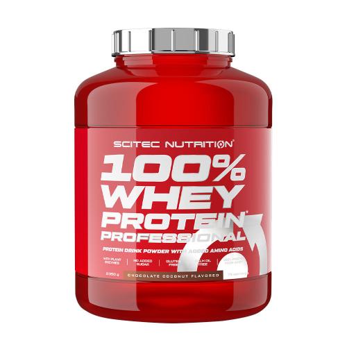 Scitec Nutrition 100% srvátkový proteín Professional - 100% Whey Protein Professional (2350 g, Kokosová čokoláda)