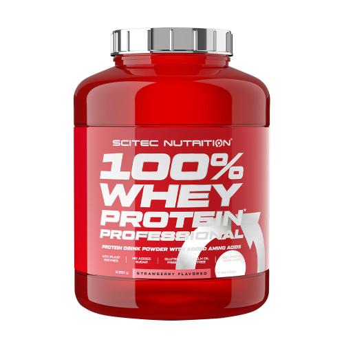 Scitec Nutrition 100% srvátkový proteín Professional - 100% Whey Protein Professional (2350 g, Jahoda)
