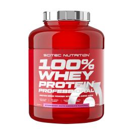   Scitec Nutrition 100% srvátkový proteín Professional - 100% Whey Protein Professional (2350 g, Jahodová biela čokoláda)