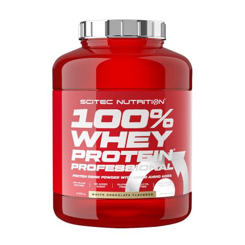 Scitec Nutrition 100% srvátkový proteín Professional - 100% Whey Protein Professional (2350 g, Biela čokoláda)