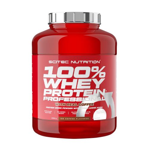 Scitec Nutrition 100% srvátkový proteín Professional - 100% Whey Protein Professional (2350 g, Ľadová káva)