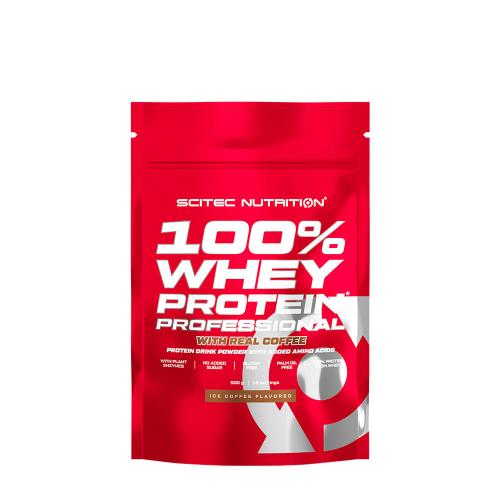Scitec Nutrition 100% srvátkový proteín Professional - 100% Whey Protein Professional (500 g, Ľadová káva)