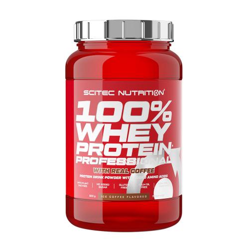 Scitec Nutrition 100% srvátkový proteín Professional - 100% Whey Protein Professional (920 g, Ľadová káva)