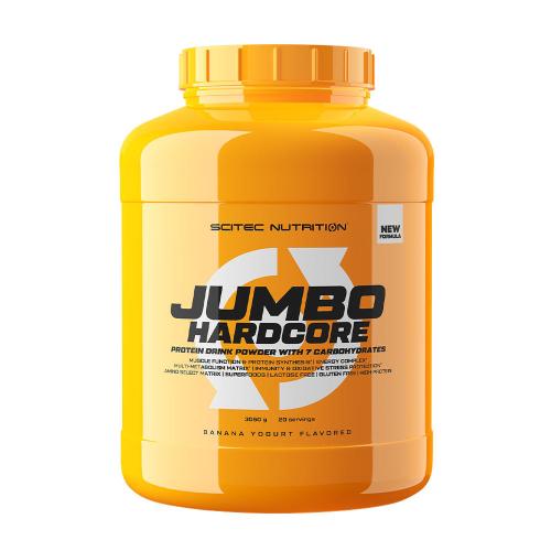 Scitec Nutrition Jumbo Hardcore - Jumbo Hardcore (3060 g, Banánový jogurt)