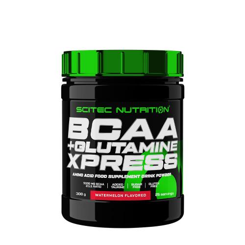 Scitec Nutrition BCAA + glutamín Xpress - BCAA + Glutamine Xpress (300 g, Melón)