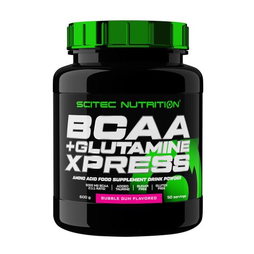 Scitec Nutrition BCAA + glutamín Xpress - BCAA + Glutamine Xpress (600 g, Žuvačka)