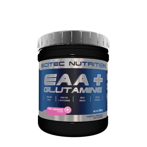 Scitec Nutrition EAA + glutamín - EAA + Glutamine (300 g, Ružová limonáda)