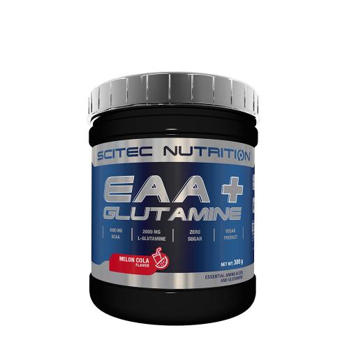 Scitec Nutrition EAA + glutamín - EAA + Glutamine (300 g, Melon Cola)