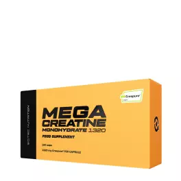   Scitec Nutrition Mega kreatín monohydrát 1320 - Mega Creatine Monohydrate 1320 (120 Kapsula)