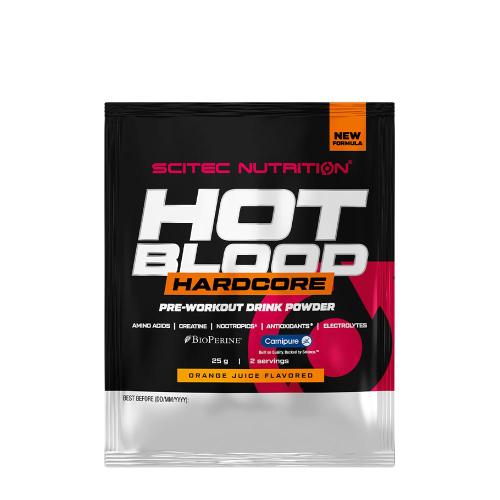 Scitec Nutrition Horúca krv Hardcore - Hot Blood Hardcore (25 g, Pomarančový džús)