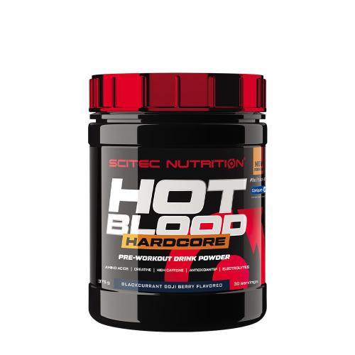 Scitec Nutrition Horúca krv Hardcore - Hot Blood Hardcore (375 g, Čierna ríbezla a goji bobule)