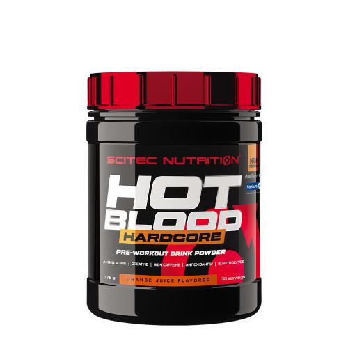 Scitec Nutrition Horúca krv Hardcore - Hot Blood Hardcore (375 g, Pomarančový džús)