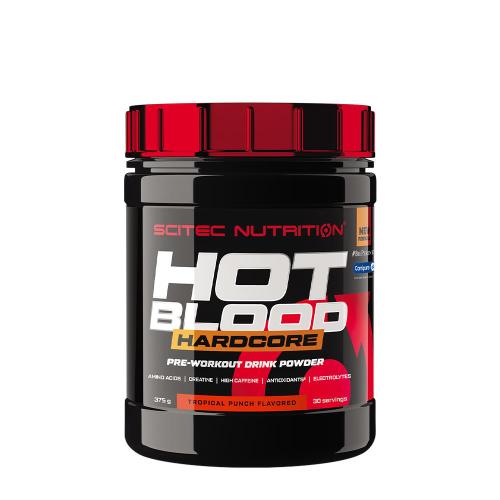 Scitec Nutrition Horúca krv Hardcore - Hot Blood Hardcore (375 g, Tropický punč)