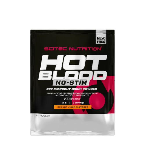Scitec Nutrition Hot Blood No-Stim - Hot Blood No-Stim (25 g, Pomarančový džús)