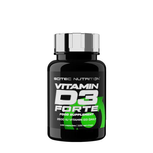 Scitec Nutrition Vitamín D3 Forte - Vitamin D3 Forte (100 Kapsula)