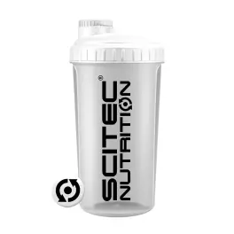   Scitec Nutrition Scitec Shaker - Scitec Shaker (700 ml, Opaque White Lid White)