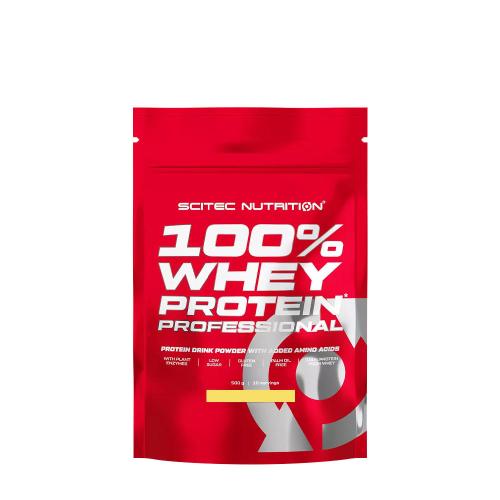 Scitec Nutrition 100% srvátkový proteín Professional - 100% Whey Protein Professional (500 g, Citrónový tvarohový koláč )