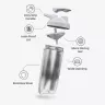 SmartShake Šejker z nehrdzavejúcej ocele - Stainless Steel Shaker (900 ml, Pennywise)