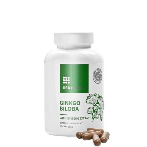 USA medical Ginkgo Biloba - Ginkgo Biloba (60 Kapsula)