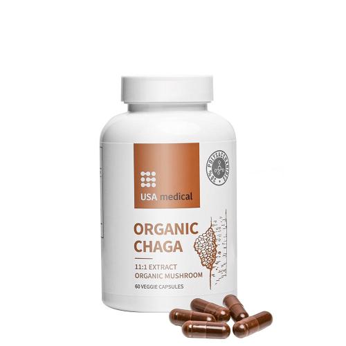 USA medical Organická čaga - Organic Chaga (60 Kapsula)