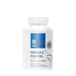   USA medical GOLDEN® Omega 3 rybí olej - Omega 3 Fish Oil (60 Mäkká kapsula)