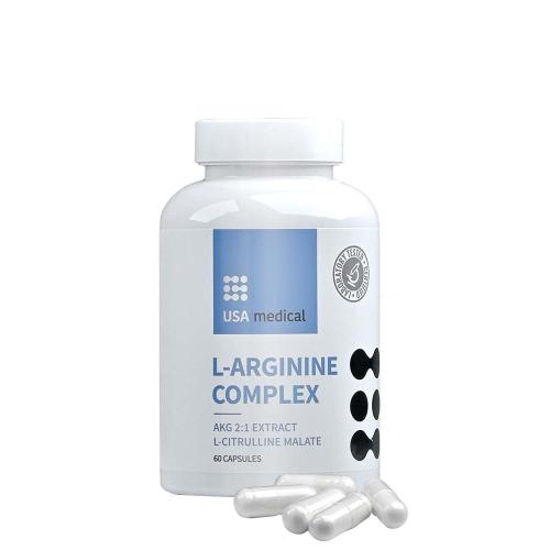 USA medical Komplex L-arginínu - L-Arginine Complex (60 Kapsula)