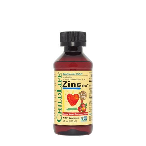 ChildLife Tekutý zinok Plus® - Liquid Zinc Plus® (118 ml, Mango a jahoda)