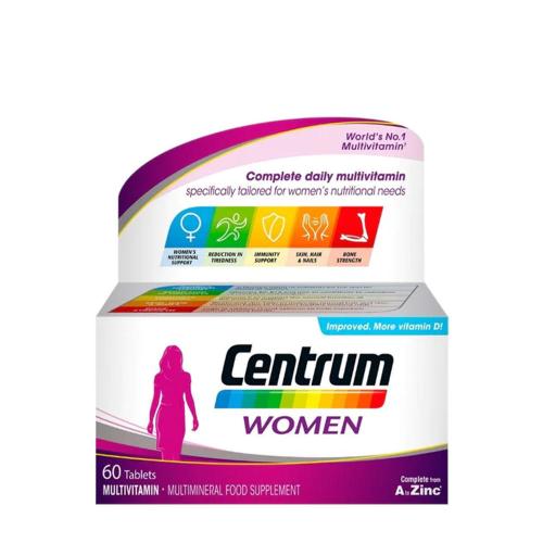 Centrum Multivitamín pre ženy - Women - Multivitamin For Women (60 Tableta)