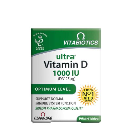 Vitabiotics Ultra vitamín D 1000 IU - Ultra Vitamin D 1000 IU (96 tablet)