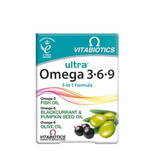 Vitabiotics Ultra Omega 3-6-9 - Ultra Omega 3-6-9 (60 Kapsula)