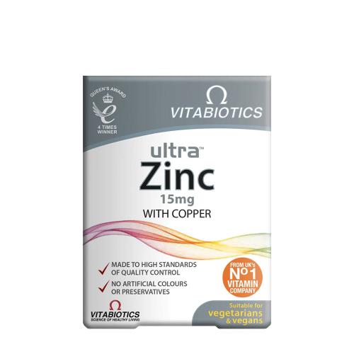 Vitabiotics Ultra Zinok 15 mg - Ultra Zinc 15 mg (60 Tableta)