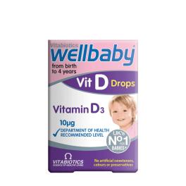   Vitabiotics Wellbaby vitamín D kvapky - Wellbaby Vitamin D Drops (30 ml)