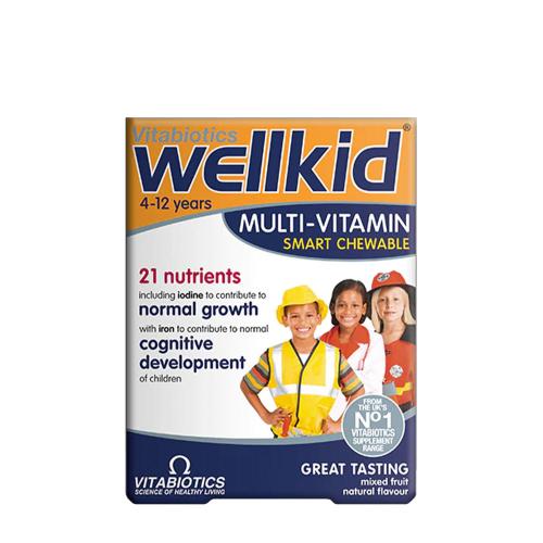 Vitabiotics Wellkid žuvacie tablety - Wellkid Chewable Tablets (30 Tableta)