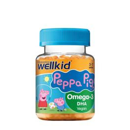   Vitabiotics Wellkid Peppa Pig Omega-3 DHA - Wellkid Peppa Pig Omega-3 DHA (30 Gumový cukor, Pomaranč)