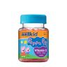 Vitabiotics Wellkid Peppa Pig Vitamín D 400 IU  - Wellkid Peppa Pig Vitamin D 400 IU  (30 Gumový cukor, Jahoda)