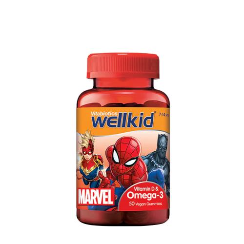 Vitabiotics Wellkid Marvel Omega-3  - Wellkid Marvel Omega-3  (50 Gumový cukor)