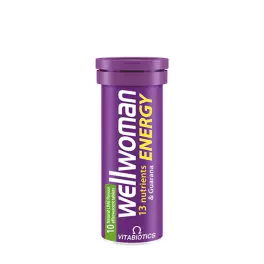   Vitabiotics Wellwoman Energy - Wellwoman Energy (10 Šumivé tablety, Limetka)