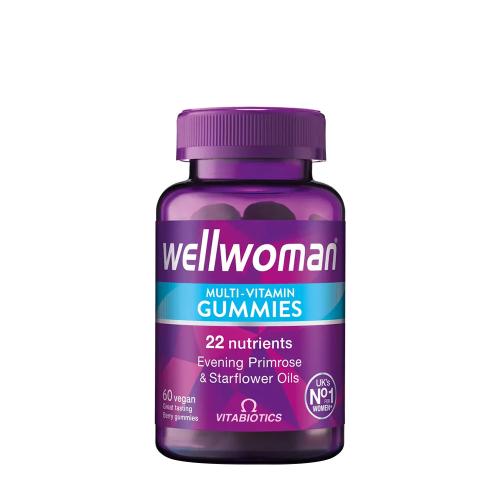 Vitabiotics Wellwoman Gummies  - Wellwoman Gummies  (60 Gumový cukor, bobuľa)