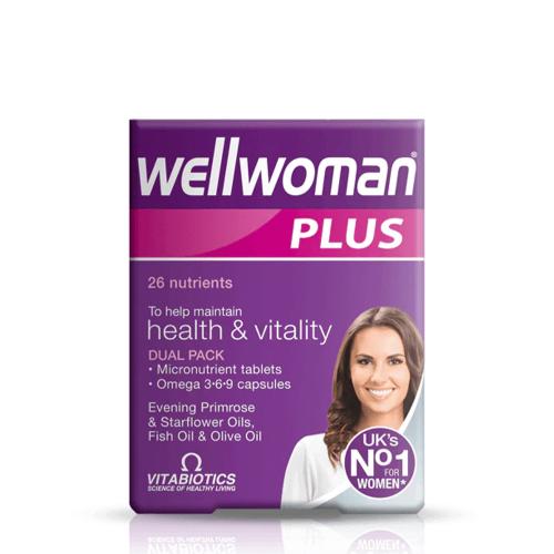 Vitabiotics Wellwoman Plus Omega 3-6-9 - Wellwoman Plus Omega 3-6-9 (56 Tableta)