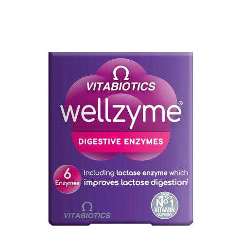 Vitabiotics Wellzyme Tráviace enzýmy - Wellzyme Digestive Enzymes (60 Kapsula)
