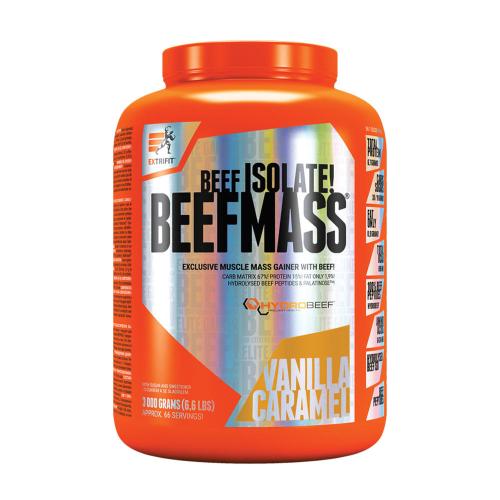 Extrifit Beefmass - Beefmass (3000 g, Vanilkový karamel)