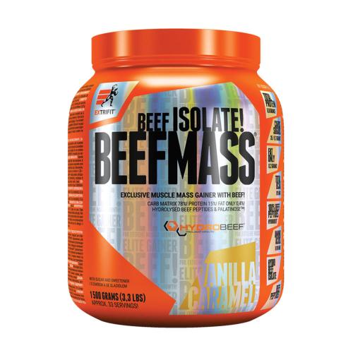 Extrifit Beefmass - Beefmass (1500 g, Vanilkový karamel)