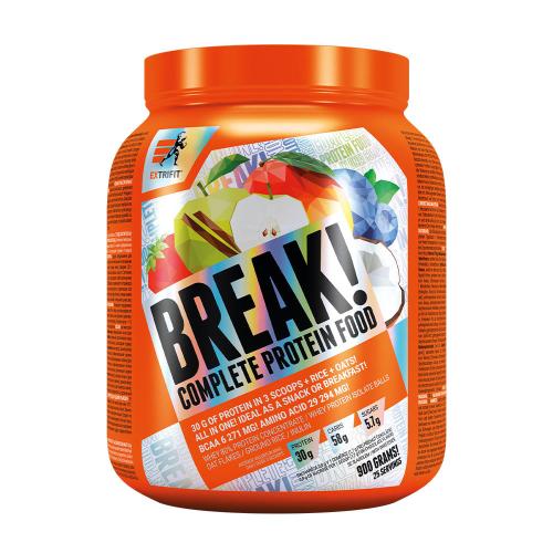 Extrifit Prestávka! Proteínové potraviny - Break! Protein Food (900 g, Jablková škorica)
