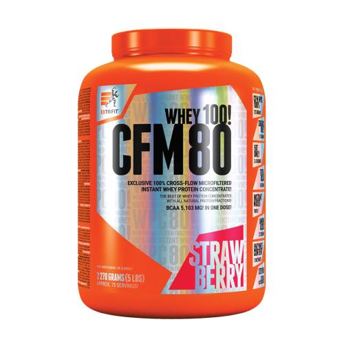 Extrifit CFM Instant Whey 80 - CFM Instant Whey 80 (2270 g, Jahoda)