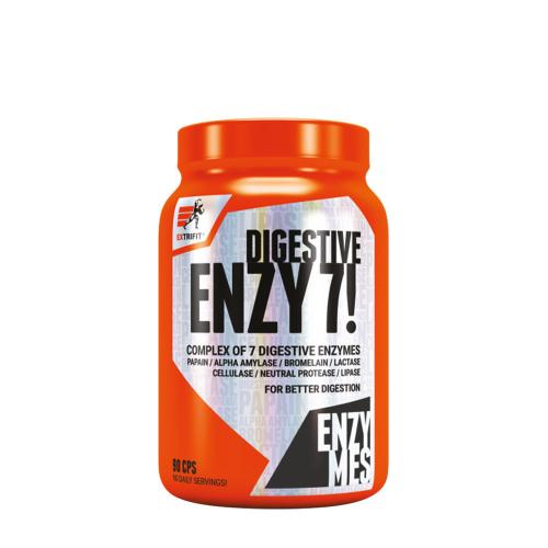 Extrifit Enzy 7! Tráviace enzýmy - Enzy 7! Digestive Enzymes (90 Kapsula)